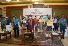 Danlantamal IV Hadiri Acara Puncak Peringatan Sumpah Pemuda ke-92 Secara Virtual