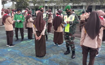 Kodim 0318/Natuna Lakukan Pembinaan Gerakan Pramuka