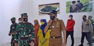 Danrem 033/WP Tinjau Kegiatan Binter Terpadu 2020 di Natuna