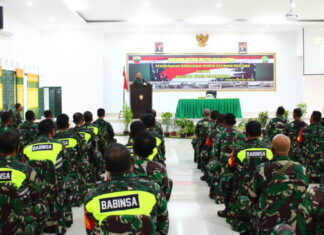 Danrem 033/WP Minta Prajurit TNI Berperan Aktif Sukseskan Pemilukada