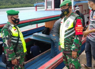 Koramil 04/ Letung Siap Amankan Pilkada KKA