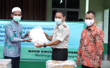 KKP II Tanjungpinang Sumbangkan 1.000 Rapid Test Kepada Pemkab Lingga