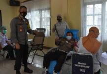 Polres Tanjungpinang Gelar Bakti Sosial Dengan Donor Darah