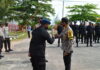 Penugasan Berakhir, Kapolres Natuna Pimpin Apel Pelepasan 55 Pasukan BKO Brimob dan Samapta Nusantara