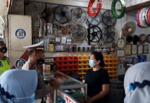 Satlantas Polres Tanjungpinang Bersama Disperindag Beri Himbauan Larangan Penggunaan Knalpot Racing