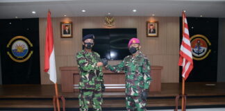 Kolonel Marinir Andi Rahmat M, Resmi Jabat Wadanlantamal IV