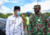 Danlanud RHF Bersama Gubernur Kepri Sambut Kedatangan 13.000 Unit Vaksin Covid-19 di Tanjungpinang