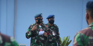 Awali Tahun 2021, Danlanud RSA Bacakan Sambutan Kasau