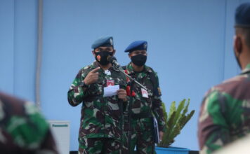 Awali Tahun 2021, Danlanud RSA Bacakan Sambutan Kasau