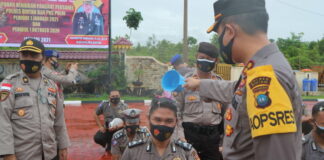 51 Personil Polres Bintan Termasuk ASN Polri Tetap Naik Pangkat
