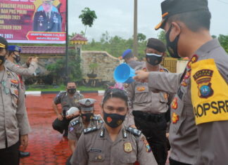 51 Personil Polres Bintan Termasuk ASN Polri Tetap Naik Pangkat