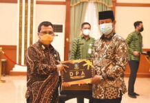Gubernur Kepri Serahkan DPA Tahun 2021 ke OPD
