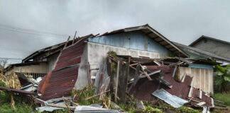 11 Rumah di Natuna Rusak Diterjang Angin Puting Beliung