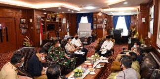 Sekda Kepri Pimpin Ratas Edaran Protokol Kesehatan