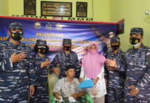 Jelang Hari Dharma Samudra, Wadanlantamal IV Kunjungi Pelaku Sejarah Pertempuran Laut Arafuru