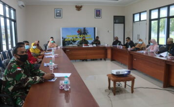 Danlanud RSA dan Guru SMA, SMP Ranai-Natuna Ikut Talk Show & Media Gathering