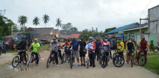 Pererat Sinergitas Lintas Sektoral, Tiga Unsur Pimpinan DPRD Ikut Gowes Bersama FKPD Natuna