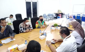 Kunker Ke Batam Temui Kepala BWSS IV, Plt Bupati Lingga Sampaikan Dua Kegiatan Sekaigus