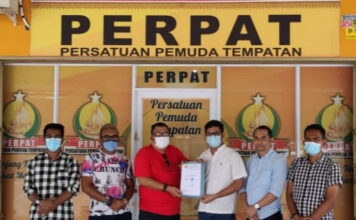 Encik Kusuma Ridha Pimpin PERPAT Kabupaten Lingga Masa Bakti 2020-2025