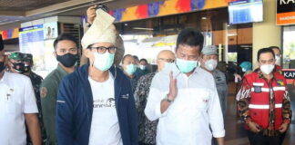 Depan Walikota Batam, Sandiaga Uno Puji Penerapan Prokes di Bandara Hang Nadim