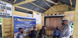 Dikyasa Polres Natuna Sosialisasi Safety Riding