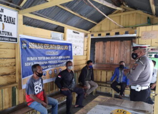 Dikyasa Polres Natuna Sosialisasi Safety Riding