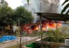 Hanya Hitungan Menit, Satu Buah Rumah Warga Lingga Hangus