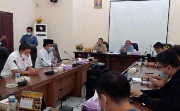 Komisi I DPRD Natuna Gelar Raker Terkait Klaim BPJS Penanganan Covid-19