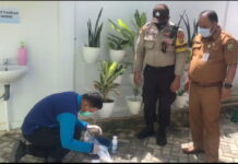 Polres Tanjungpinang Amankan Pemusnahan Botol Bekas Vaksin Covid-19