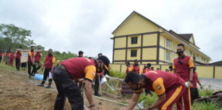 Kapolres Natuna Canangkan Lahan Ketahanan Pangan