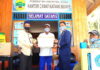 Sekcam Katang Bidare Terima Langsung Bantuan dari BPBD dan Dinsos Lingga Untuk Warga Terkena Musibah