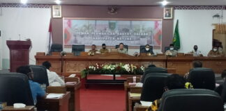 DPRD Natuna Gelar Paripurna Penetapan Bupati Natuna Terpilih Wan Siswandi – Rodial Huda
