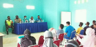 Babinsa Koramil 04/Letung Hadiri Musrenbang di Desa Kuala Maras