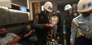 POM Lantamal IV Gelar Ops Gaktib Gabungan ke Sejumlah THM di Tanjungpinang