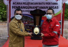 SKK Migas, Medco E&P dan POI Realisasikan Pembangunan Taman Bermain di Pulau Dompak