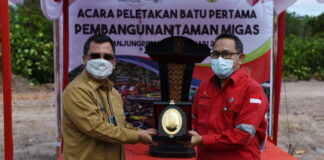 SKK Migas, Medco E&P dan POI Realisasikan Pembangunan Taman Bermain di Pulau Dompak