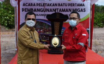SKK Migas, Medco E&P dan POI Realisasikan Pembangunan Taman Bermain di Pulau Dompak