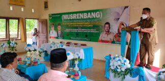 Buka Muserenbang Singkep Barat, Nizar : Mari Bersama Saya Membangun Kabupaten Lingga