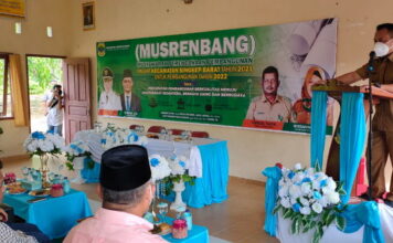 Buka Muserenbang Singkep Barat, Nizar : Mari Bersama Saya Membangun Kabupaten Lingga