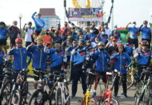 Gowes Gembira Sambut HUT POMAL ke -75