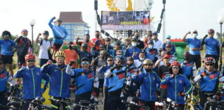 Gowes Gembira Sambut HUT POMAL ke -75
