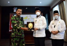 Gubernur Kepri Pamitan Kepada Danlatamal IV Tanjungpinang