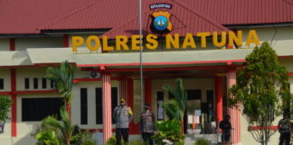 Polres Natuna Gelar Apel Kesiapan Bhabinkamtibmas Sebagai Tenaga Vaksinator dan Tracer Covid-19