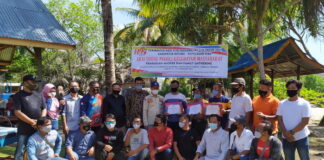 Peringati HPN ke-75, Pers Natuna Gelar Aksi Sosial Kesehatan Masyarakat di Geosite Batu Kasah