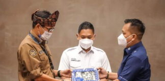 Temui Menparekraf RI, Nizar – Neko Sampaikan Program Kerja dan Potensi Daerah