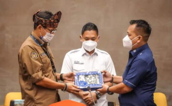 Temui Menparekraf RI, Nizar – Neko Sampaikan Program Kerja dan Potensi Daerah