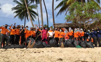 KPP Natuna Gelar Baksos di Objek Wisata Pantai Tanjung