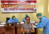 Terima Suntikan Vaksin, Kapolres Natuna Mengajak Sukseskan Vaksinasi Menuju Indonesia Sehat