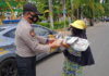 Polres Tanjungpinang Kembali Buka Dapur Umum, Bagikan Makanan Gratis ke Masyarakat