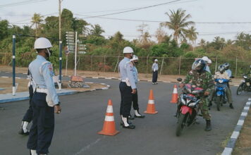 Satpom Lanud Mus Terus Persempit Pelanggaran Prajurit